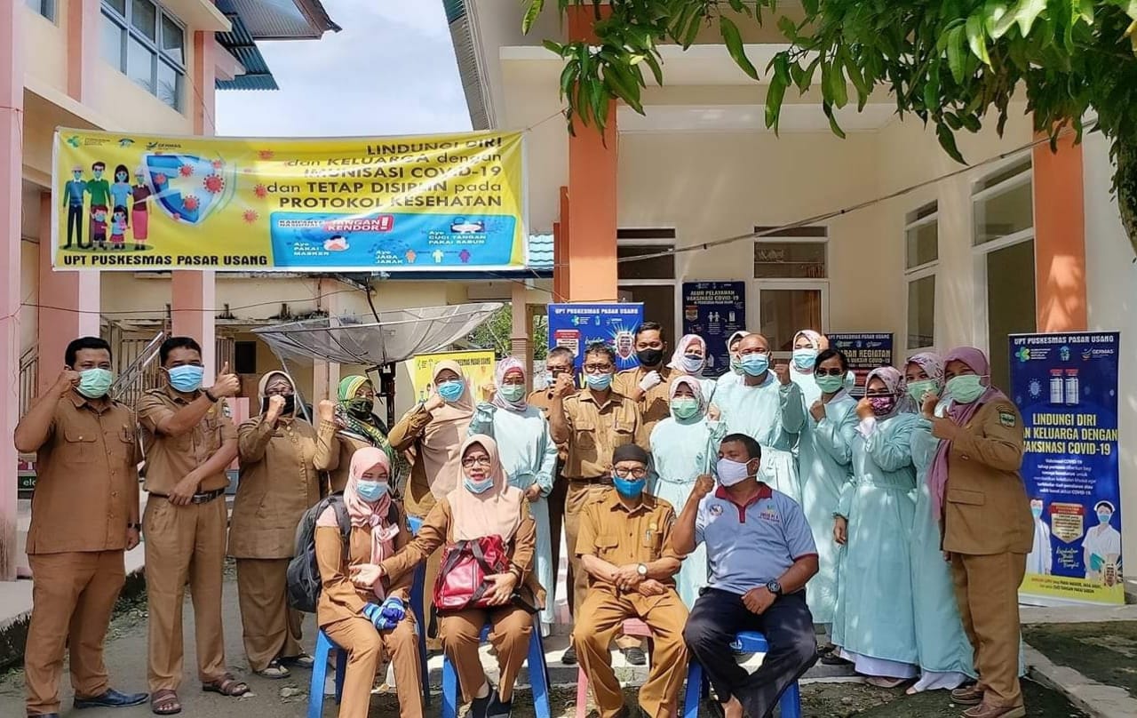 Vaksinasi Covid19 Tahap 1 - Pegawai Kantor Kecamatan Batang Anai