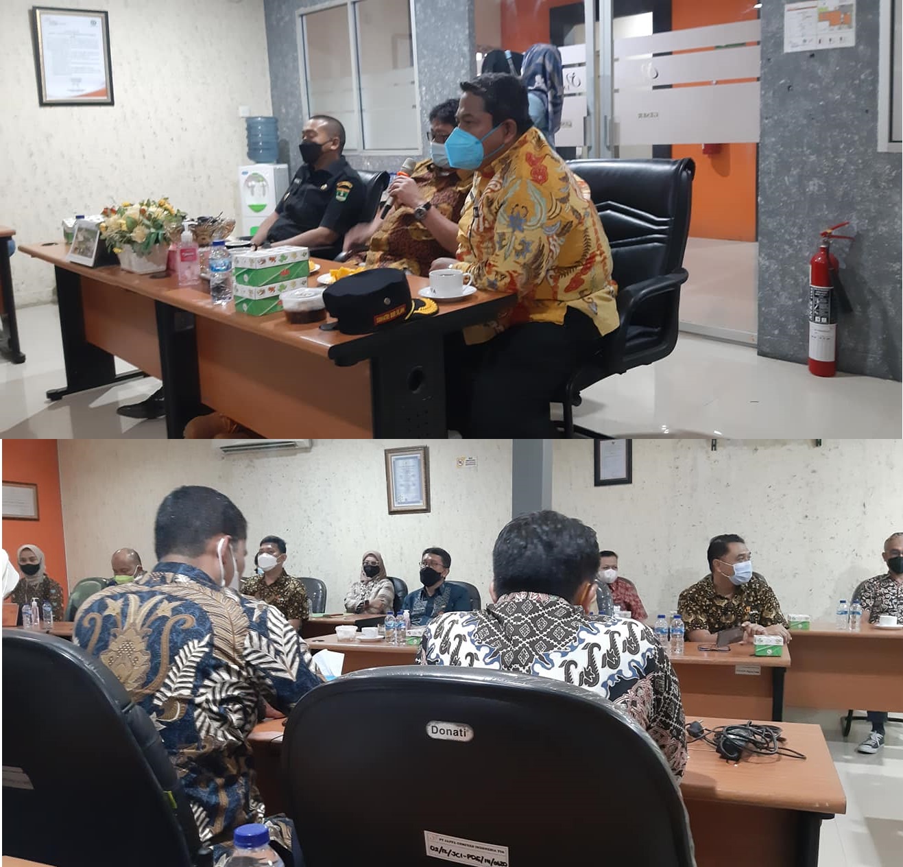 Kunjungan Pak Wagub dn Bupati ke Pabrik PT Japfa