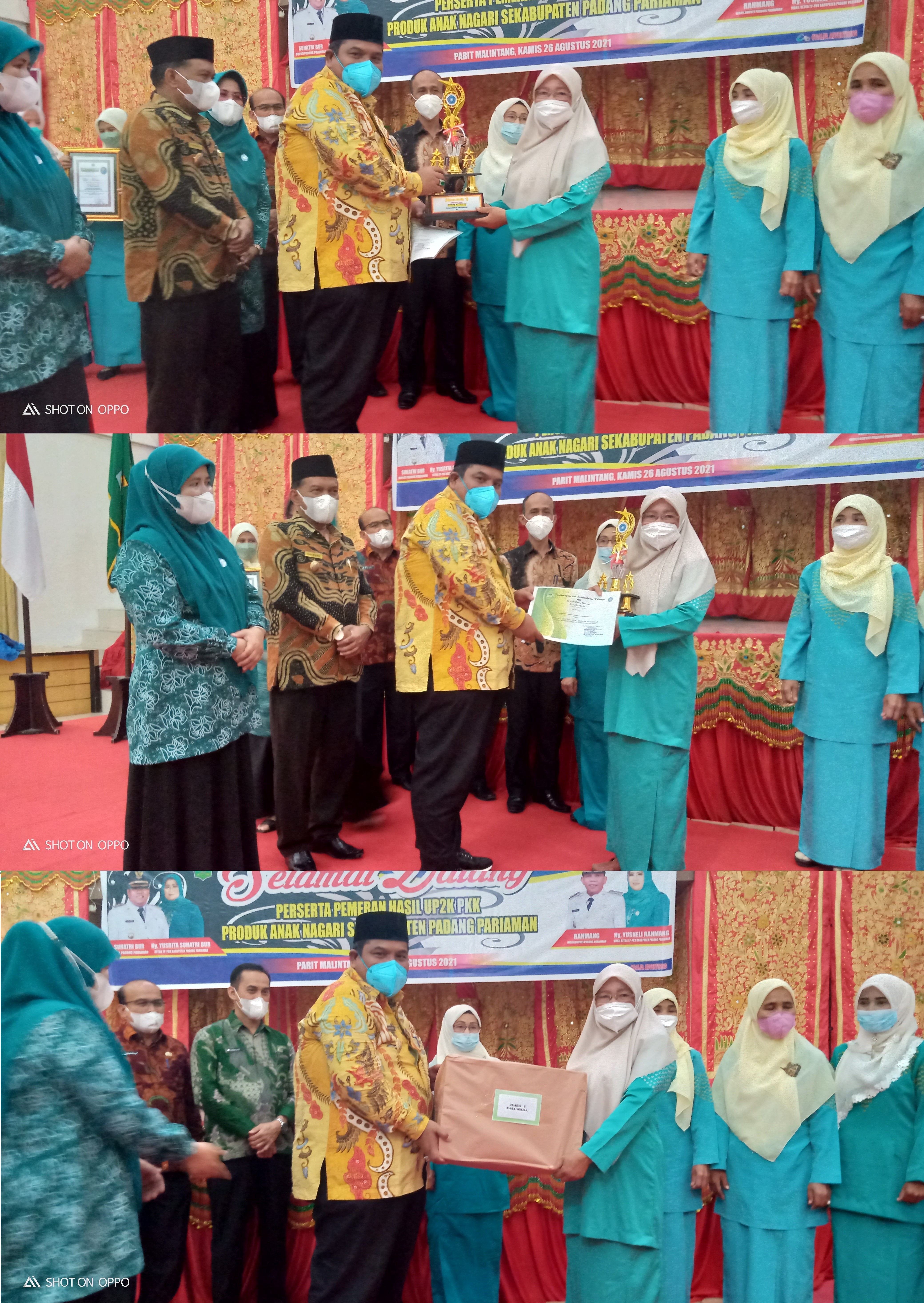 Juara 1 Lomba Dasawisma antar kecamatan se Kab.Padang Pariaman
