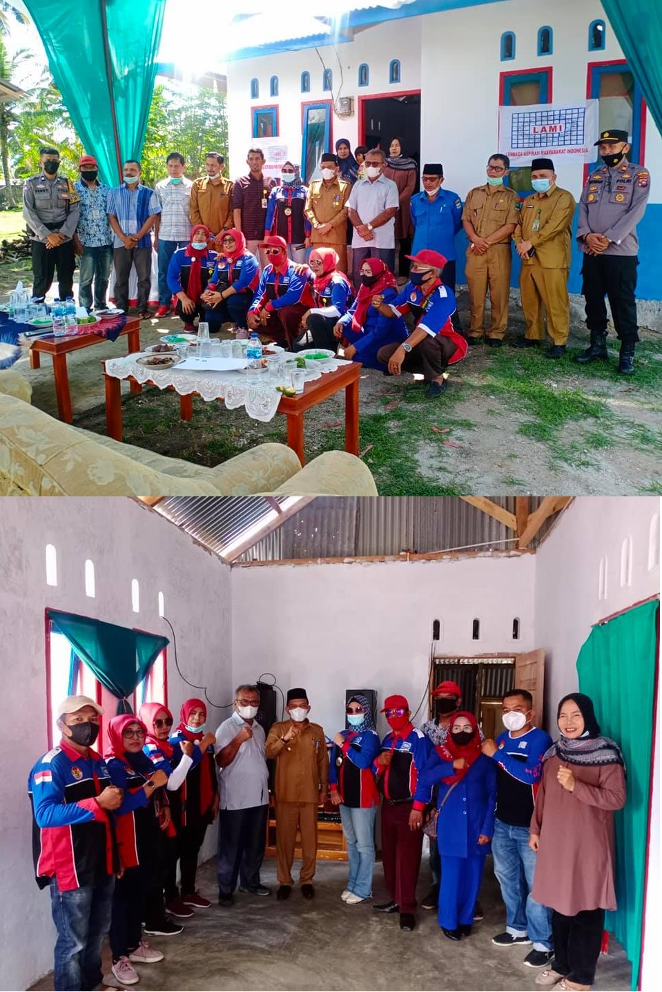 Penyerahan Kunci Rumah dalam Program Bedah RTLH