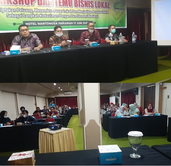 Hotel Nantongga Pariaman, Kamis / 17 Juni 2021. Workshop Dan Temu Bisnis Lokal