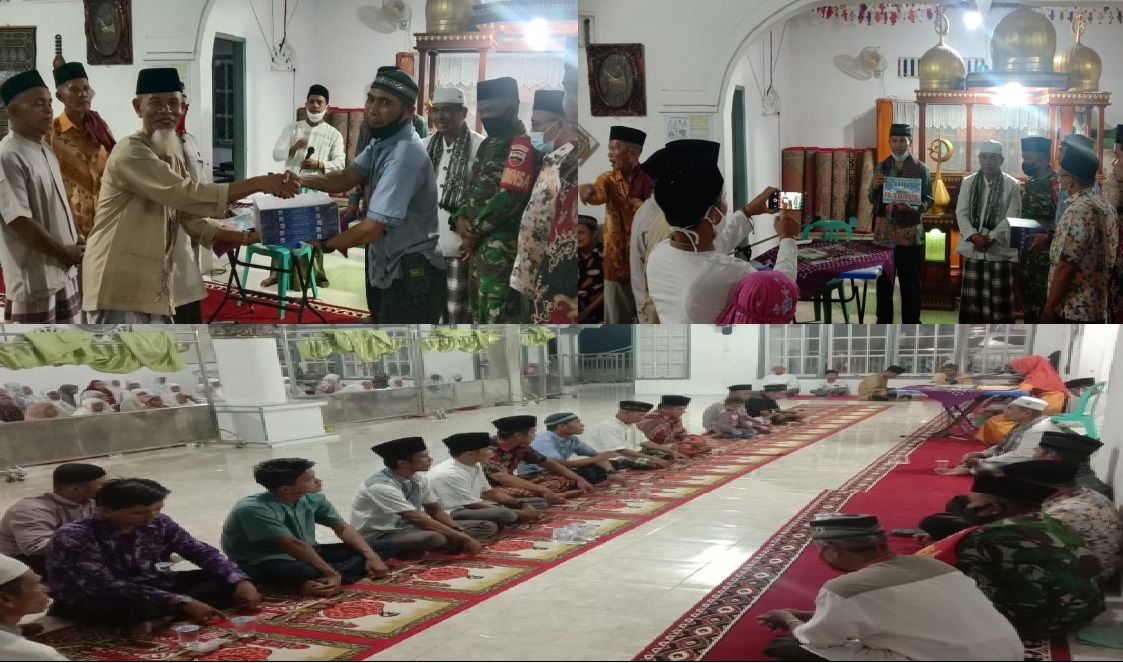 Tim 23 Safari Ramadhan Kab. Padang Pariaman di Masjid Nur Sholihin Nagari Buayan Lubuk Alung