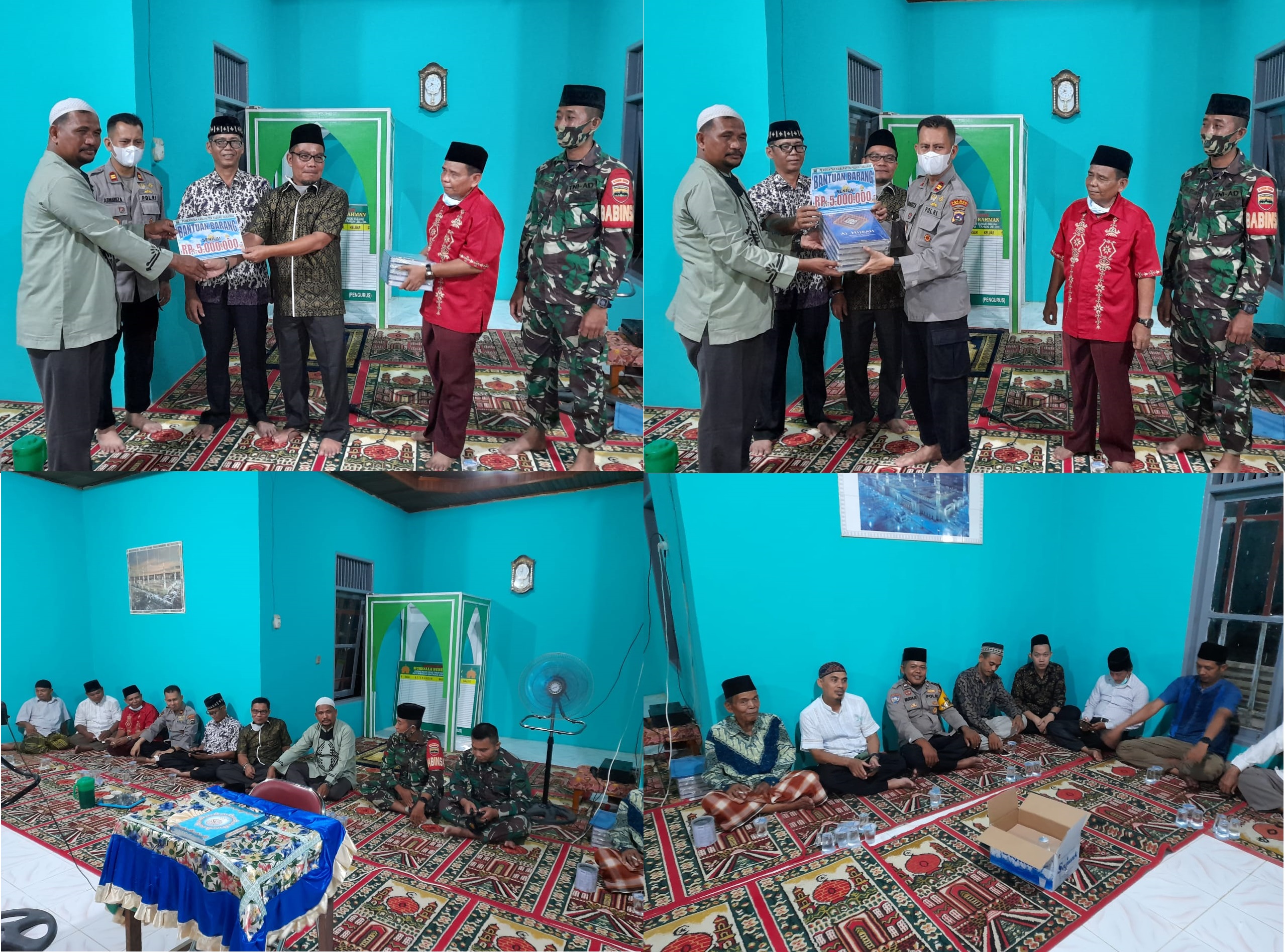 Tim 04 safari Ramadhan Kab. Padang Pariaman di Musalla Nurul Rahman, Nagari Sungai Buluah