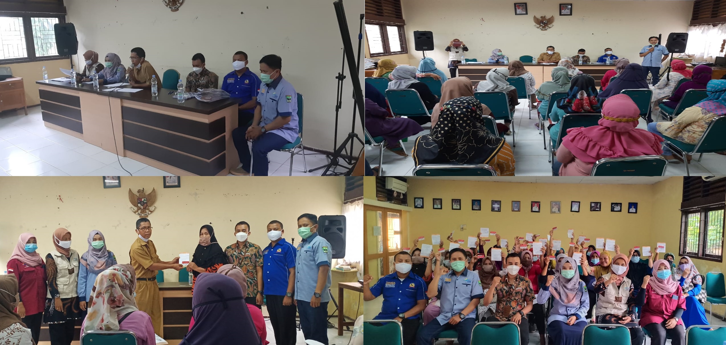 Penyerahan Bantuan PKH se-Kecamatan Batang Anai