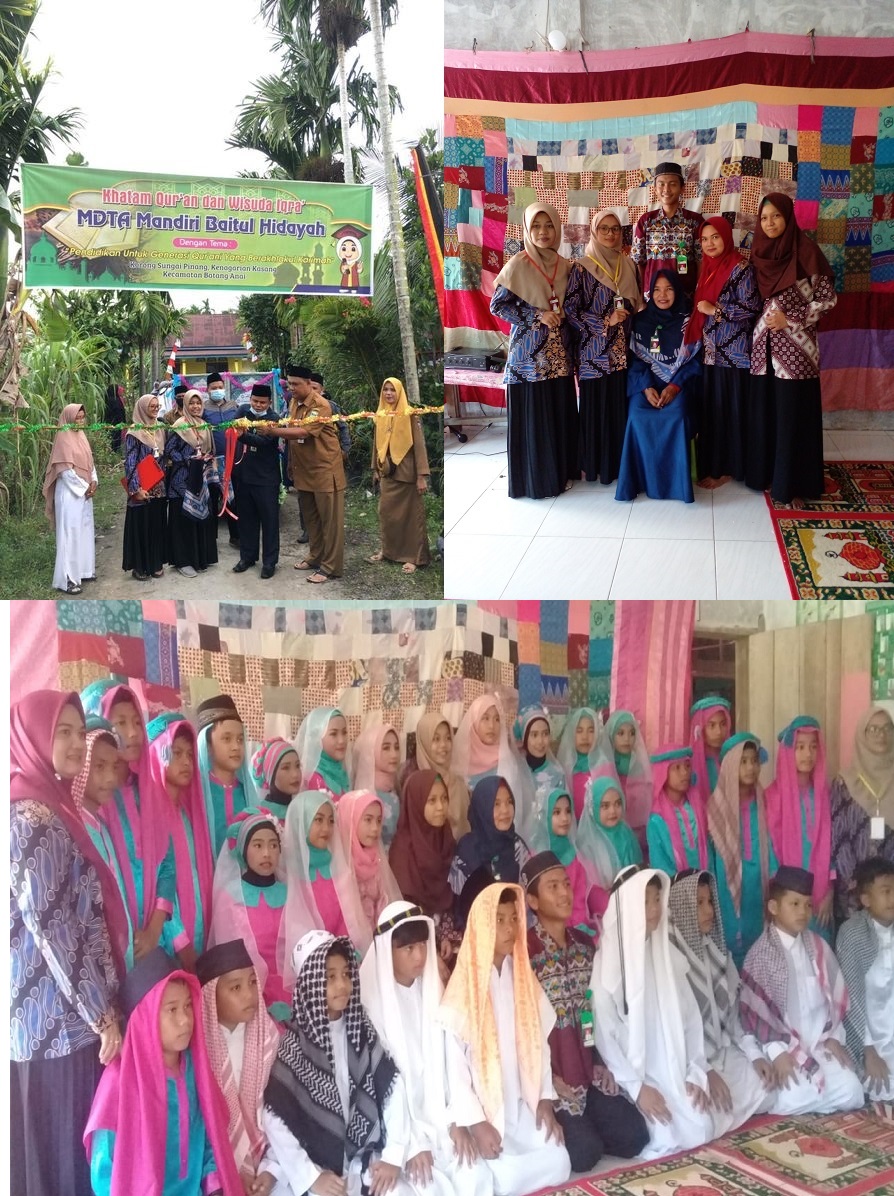 Khatam Qur'an dan Wisuda Iqra', MDTA Mandiri Baitul Hidayah
